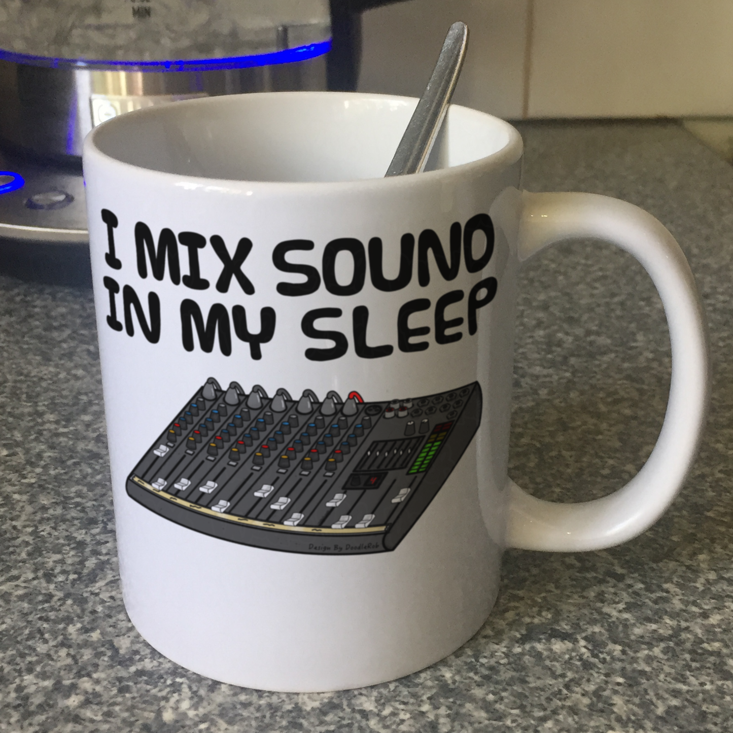 Funny Sound Engineer Mug - I Mix Sound In My Sleep - Audio Tech Musician Gift
