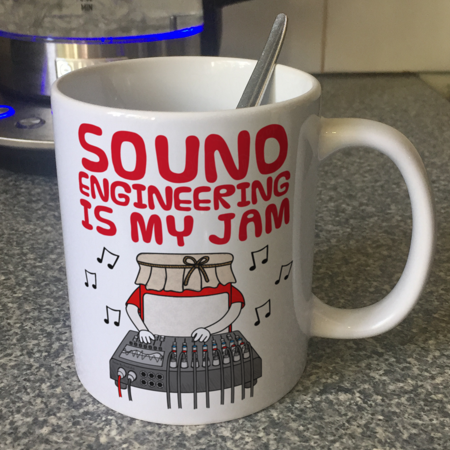 Funny Sound Engineer Mug - Sound Engineering Is My Jam - Musician Gift