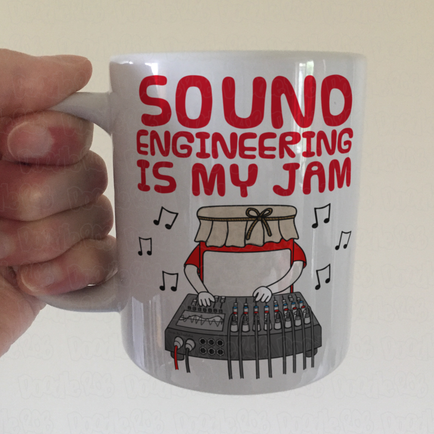 Funny Sound Engineer Mug - Sound Engineering Is My Jam - Musician Gift