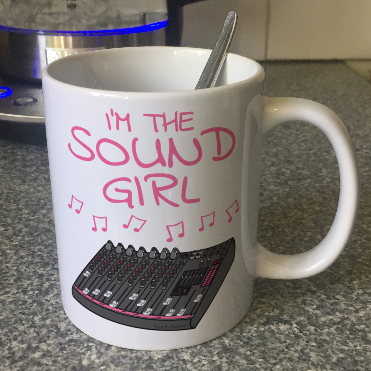 Female Sound Engineer Mug - I'm The Sound Girl - Sound Engineering Gift For Her