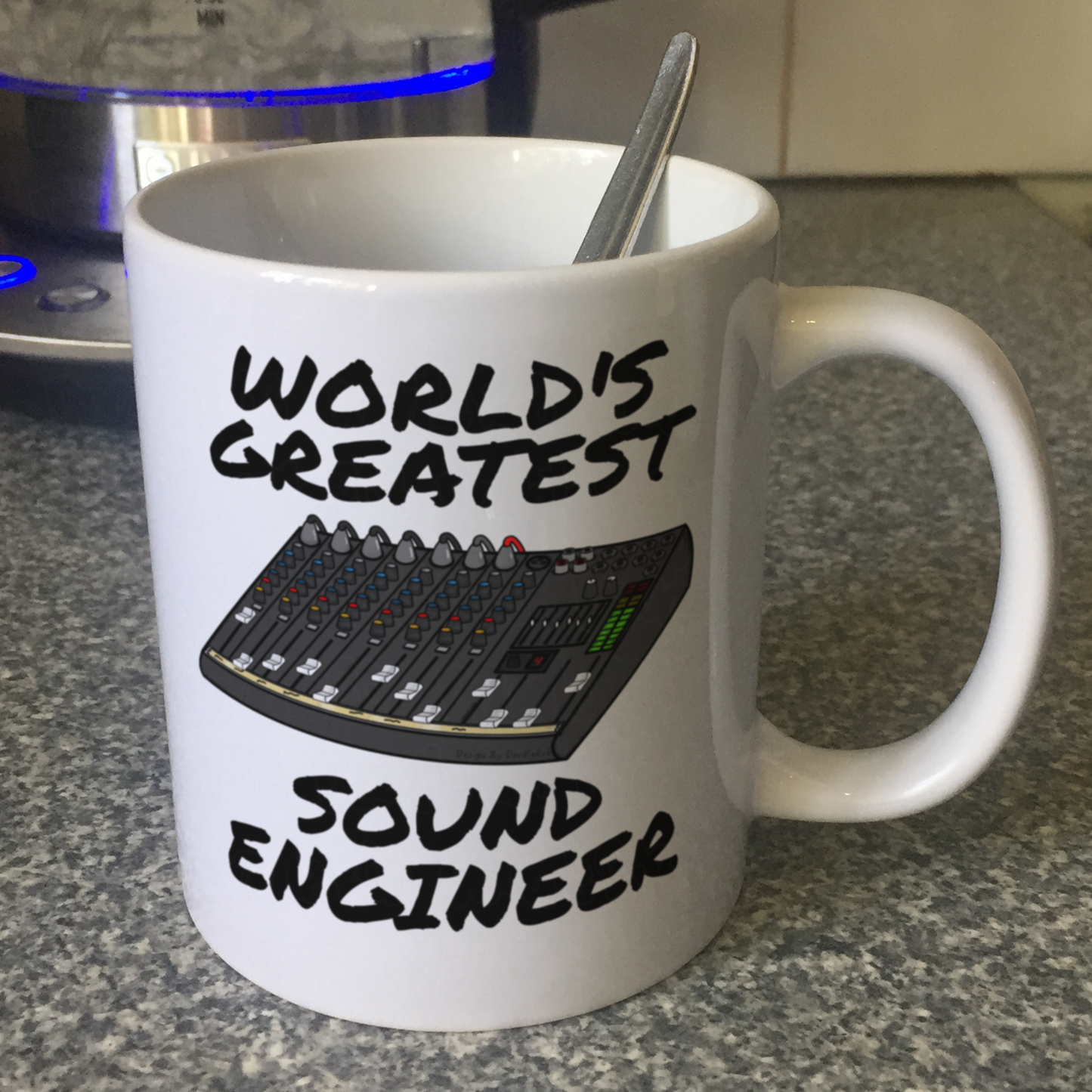 Sound Engineer Mug - World's Greatest Sound Engineer - Funny Sound Guy Gift