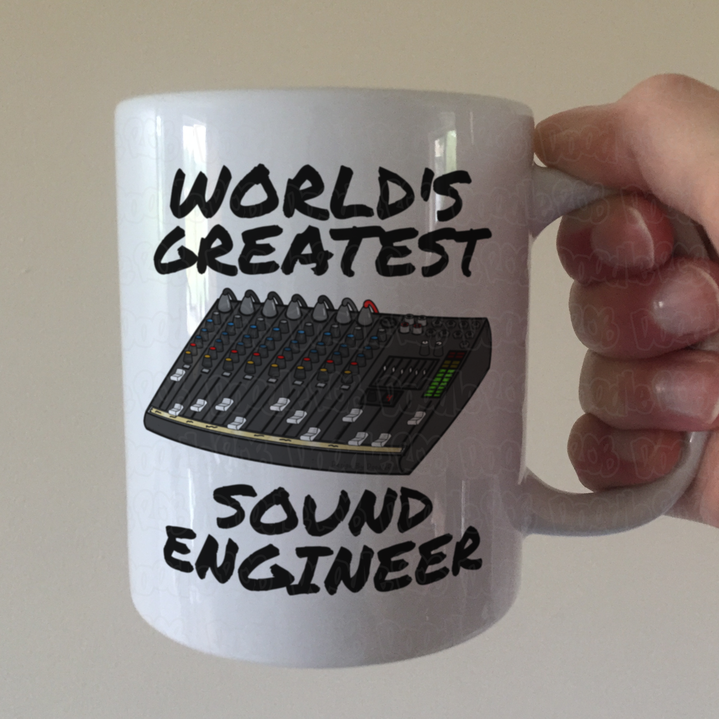 Sound Engineer Mug - World's Greatest Sound Engineer - Funny Sound Guy Gift