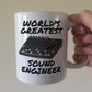 Sound Engineer Mug - World's Greatest Sound Engineer - Funny Sound Guy Gift