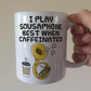 Sousaphone Coffee Mug - I Play Sousaphone Best When Caffeinated - Sousaphonist Brass Musician Gift