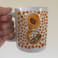 Autumn Sousaphone Mug (Leaves) - Gift For Sousaphonist - Brass Musician Gift For Fall or Thanksgiving