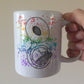 Sousaphone Rainbow Mug - Gift For Sousaphonist - Sousaphone Teacher Mug - Brass Musician Gift