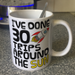 Space Rocket 30th Birthday Mug - I've Done 30 Trips Around The Sun - Funny 30th Birthday Gift