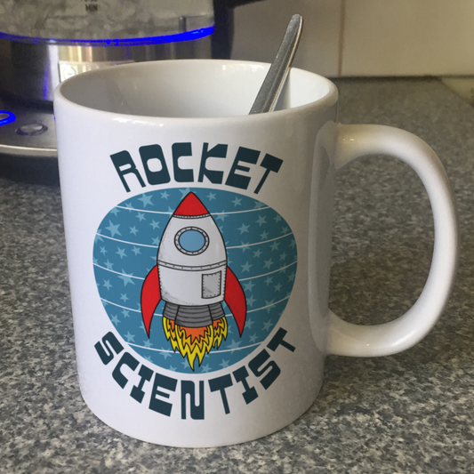 Rocket Scientist Mug - Space Rocket - Gift For Science Teacher - Funny Gift For Scientist
