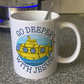 Submarine Mug - Go Deeper With Jesus - Funny Church Mug - Christian Gift For Kids
