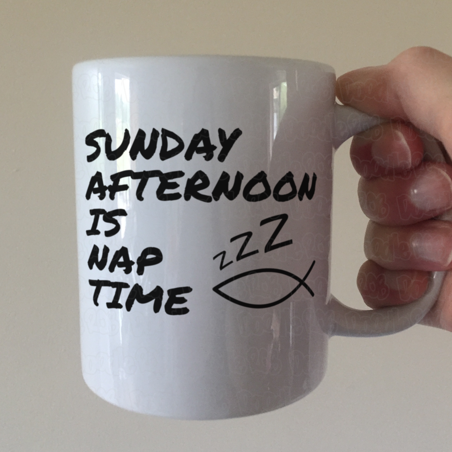 Funny Church Mug - Sunday Afternoon Is Nap Time - Gift For Pastor - Worship Leader Mug