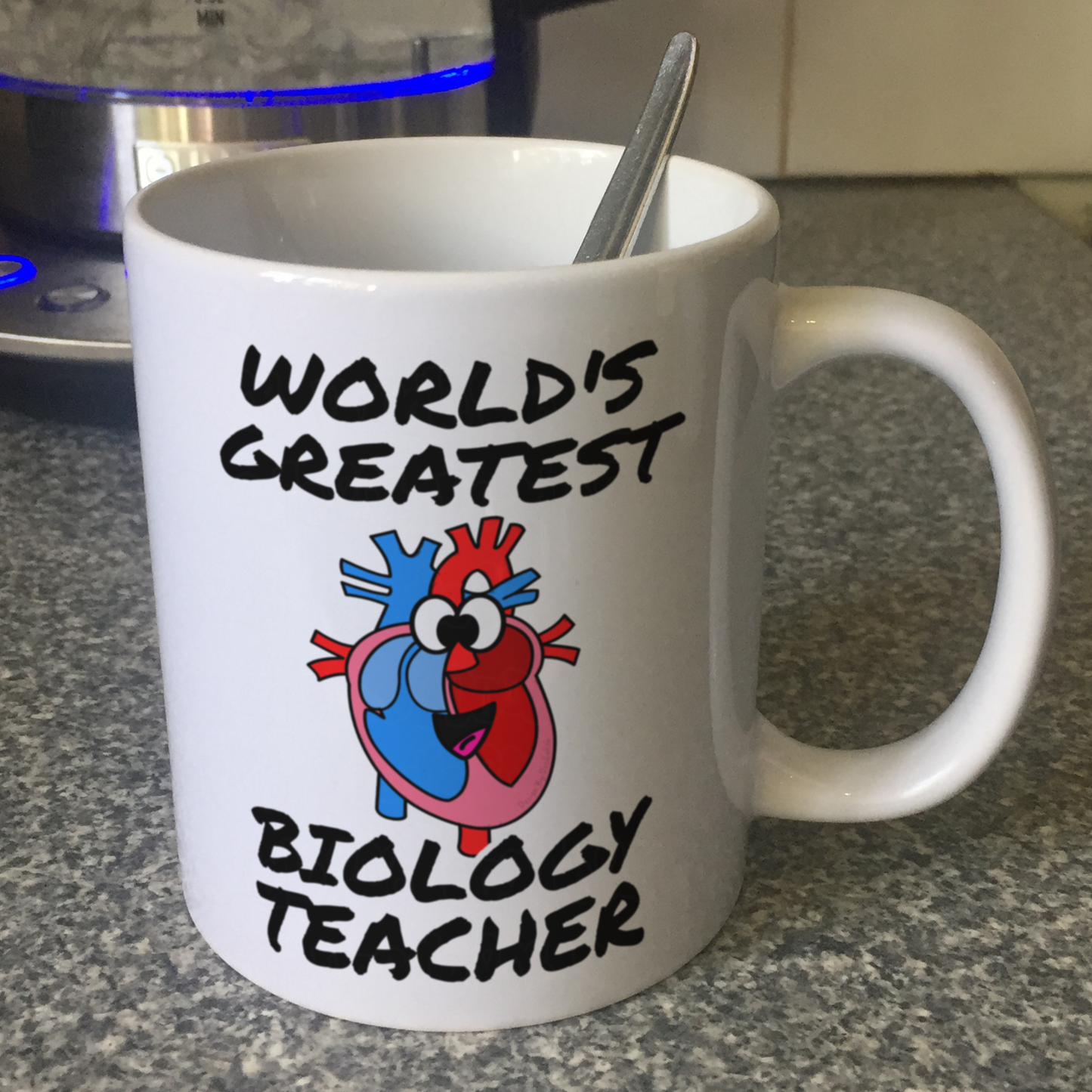 Biology Teacher Mug - World's Greatest Biology Teacher - Science Teacher Gift