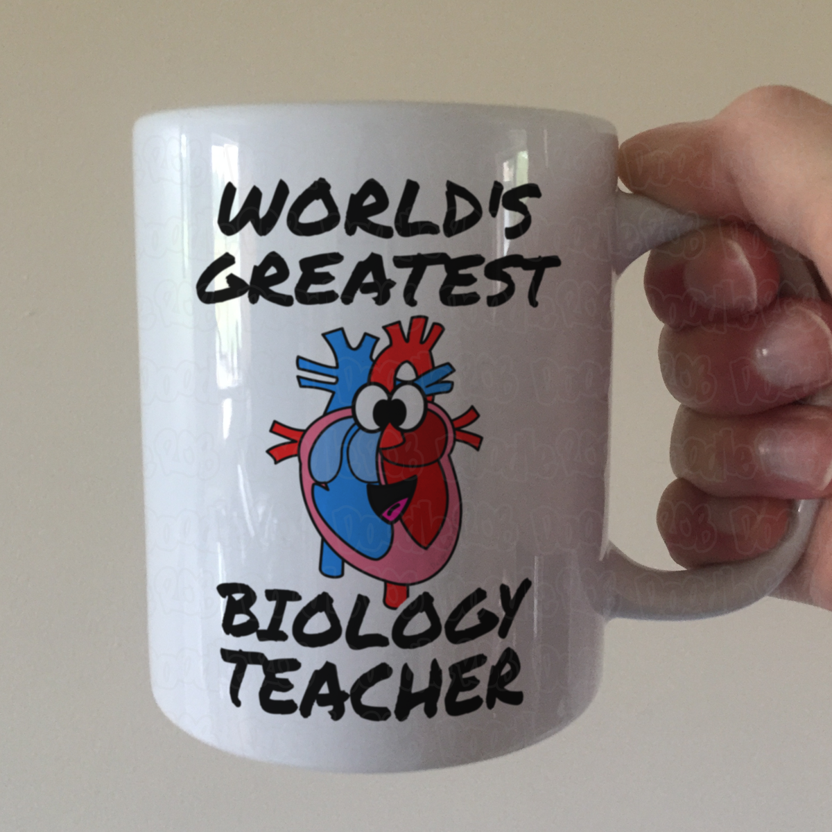 Biology Teacher Mug - World's Greatest Biology Teacher - Science Teacher Gift