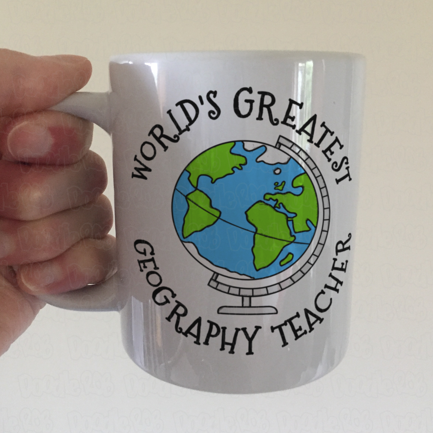 Geography Teacher Mug - World's Greatest Geography Teacher - Funny Teacher Gift