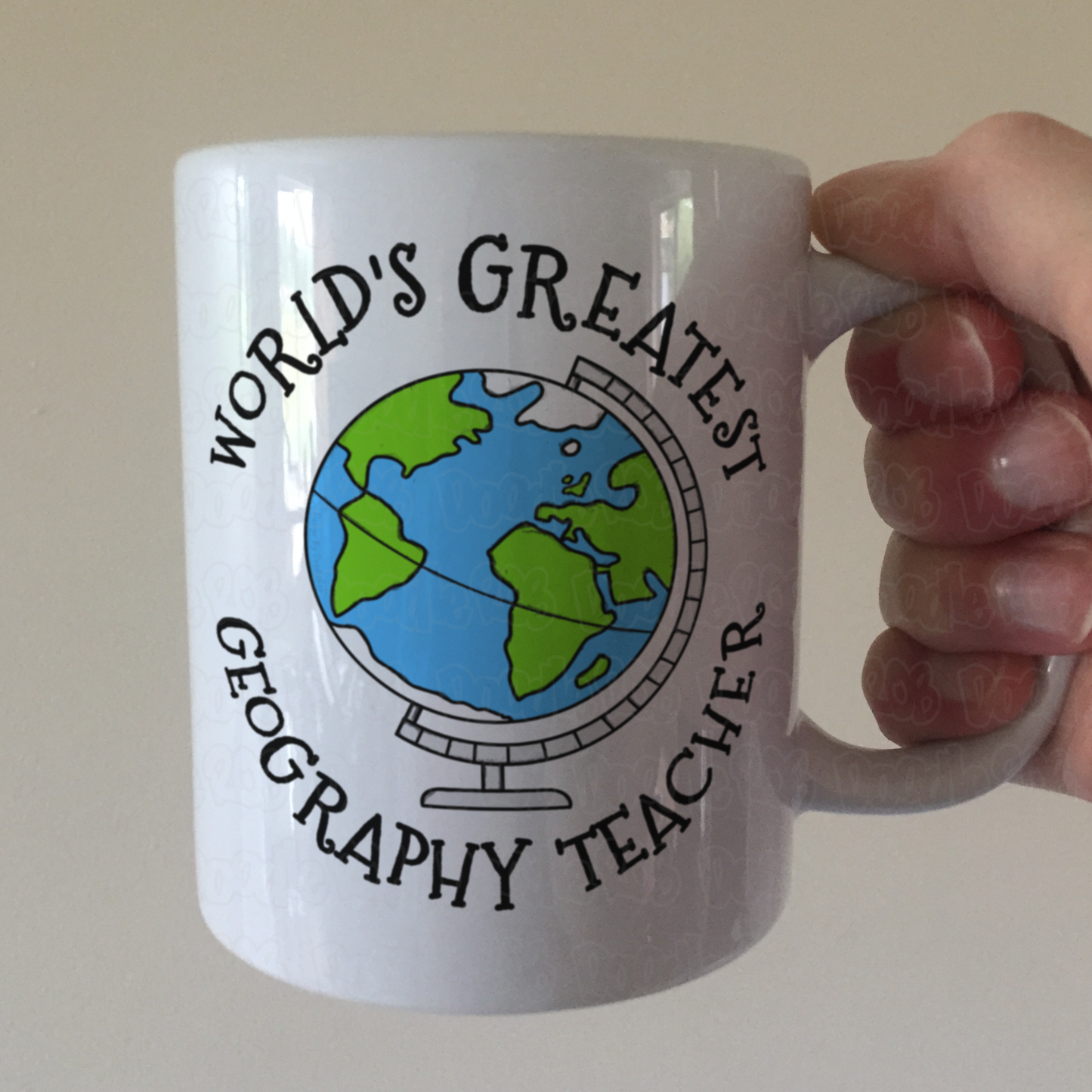 Geography Teacher Mug - World's Greatest Geography Teacher - Funny Teacher Gift