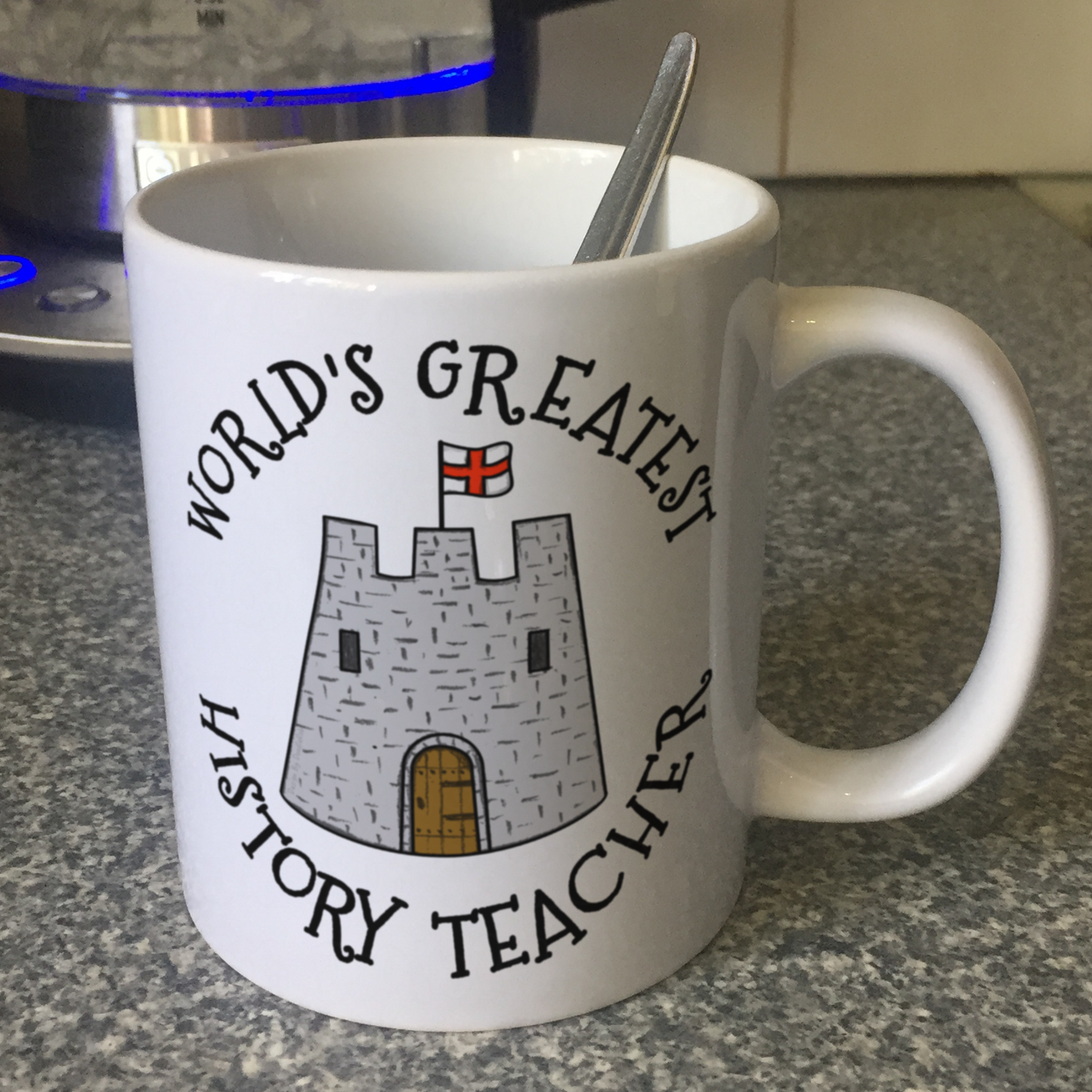 History Teacher Mug - World's Greatest History Teacher - Funny Teacher Gift
