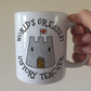 History Teacher Mug - World's Greatest History Teacher - Funny Teacher Gift