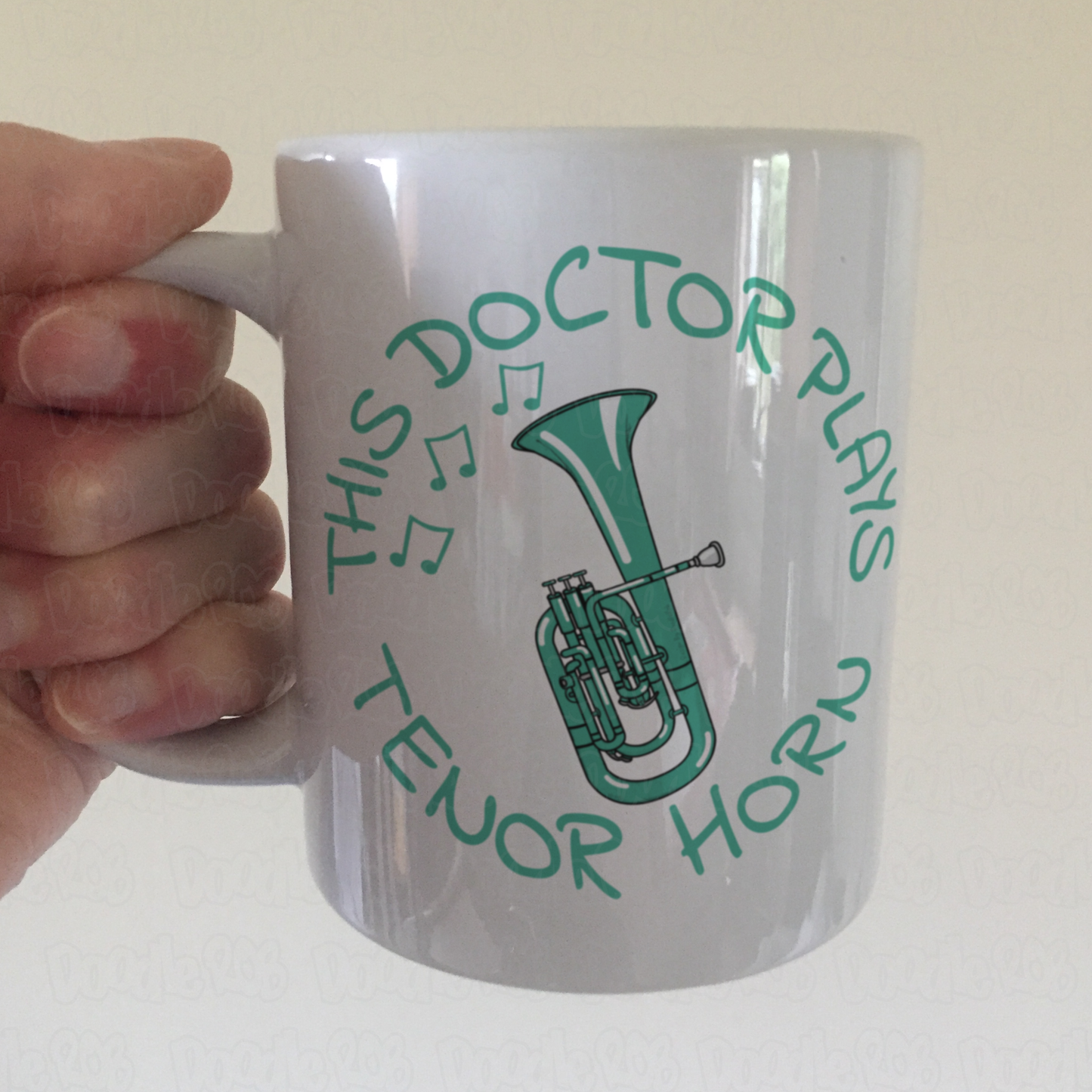 Doctor Tenor Horn Mug - This Doctor Plays Tenor Horn - Brass Musician Gift For Doctor