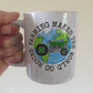 Funny Farmer Mug - Farming Makes The World Go Round - Vintage Tractor Mug - Earth Day Gift