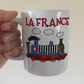 French Steam Train Mug - Funny France Mug - Rail Enthusiast Gift - Bastille Day Gift For Kids