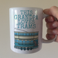 Tram Father's Day Mug - This Grandpa Loves Trams - Rail Enthusiast Gift