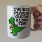 Dinosaur Acoustic Guitar Mug - I've Been Playing Guitar A Long Time - Funny Gift For Guitarist