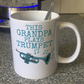 Trumpet Father's Day Mug - This Grandpa Plays Trumpet - Trumpeter Brass Musician Gift