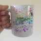 Trumpet Rainbow Mug - Gift For Trumpeter - Trumpet Teacher Mug - Brass Musician Gift
