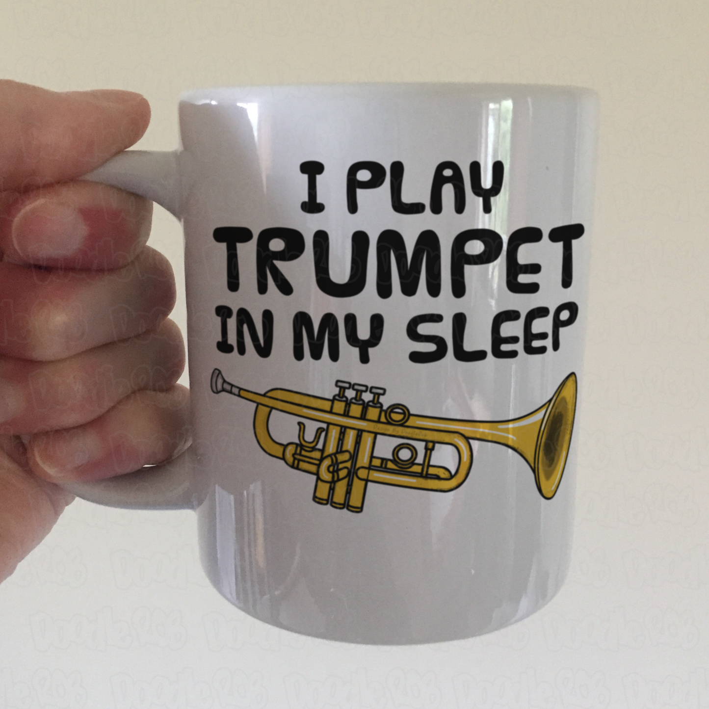 Funny Trumpet Mug - I Play Trumpet In My Sleep - Trumpeter Brass Musician Gift