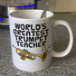 Trumpet Teacher Mug - World's Greatest Trumpet Teacher - Brass Teacher Gift