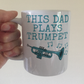 Trumpet Father's Day Mug - This Dad Plays Trumpet - Trumpeter Brass Musician Gift