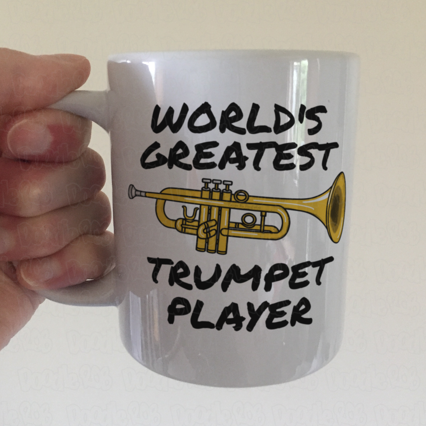 Trumpeter Mug - World's Greatest Trumpet Player - Brass Musician Gift
