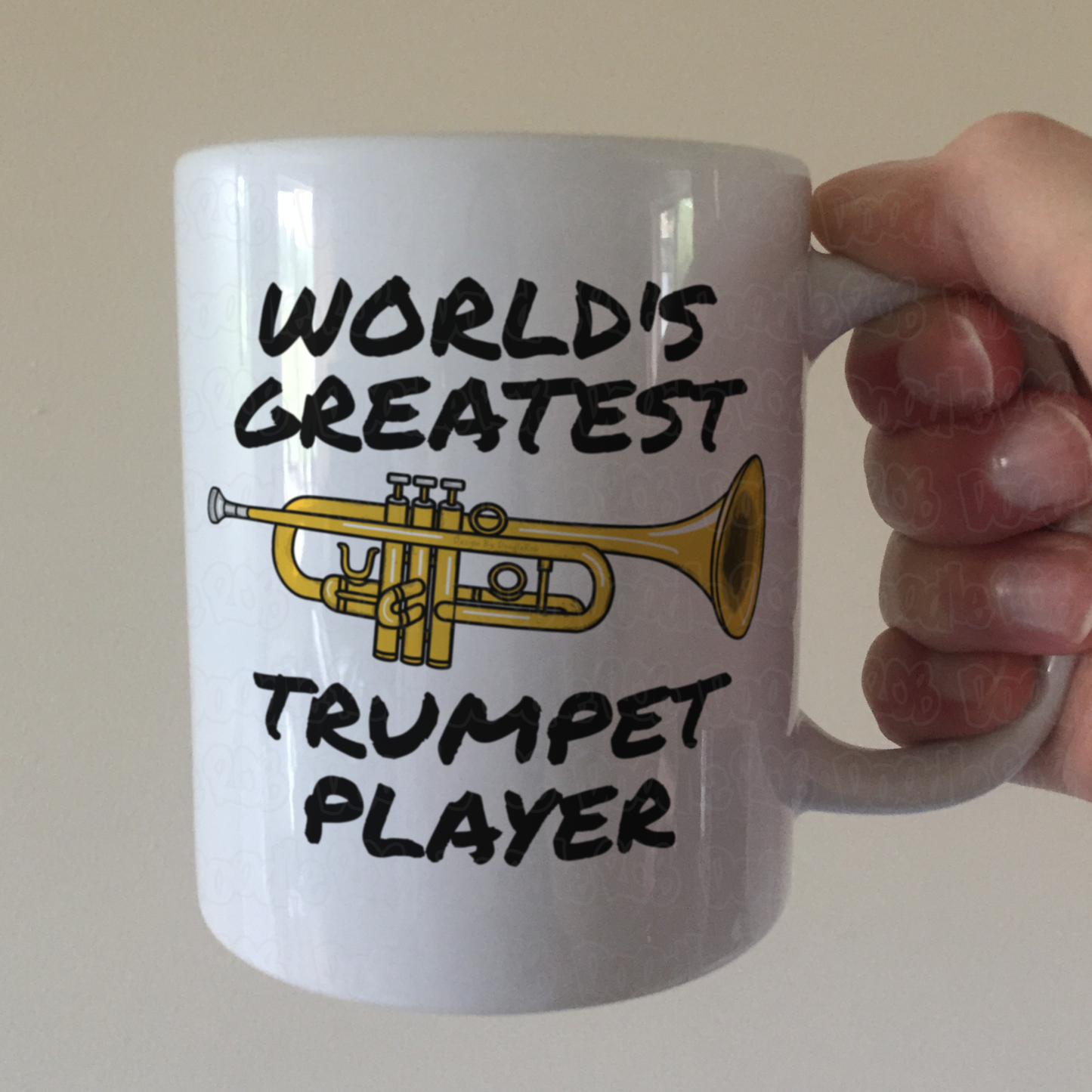 Trumpeter Mug - World's Greatest Trumpet Player - Brass Musician Gift