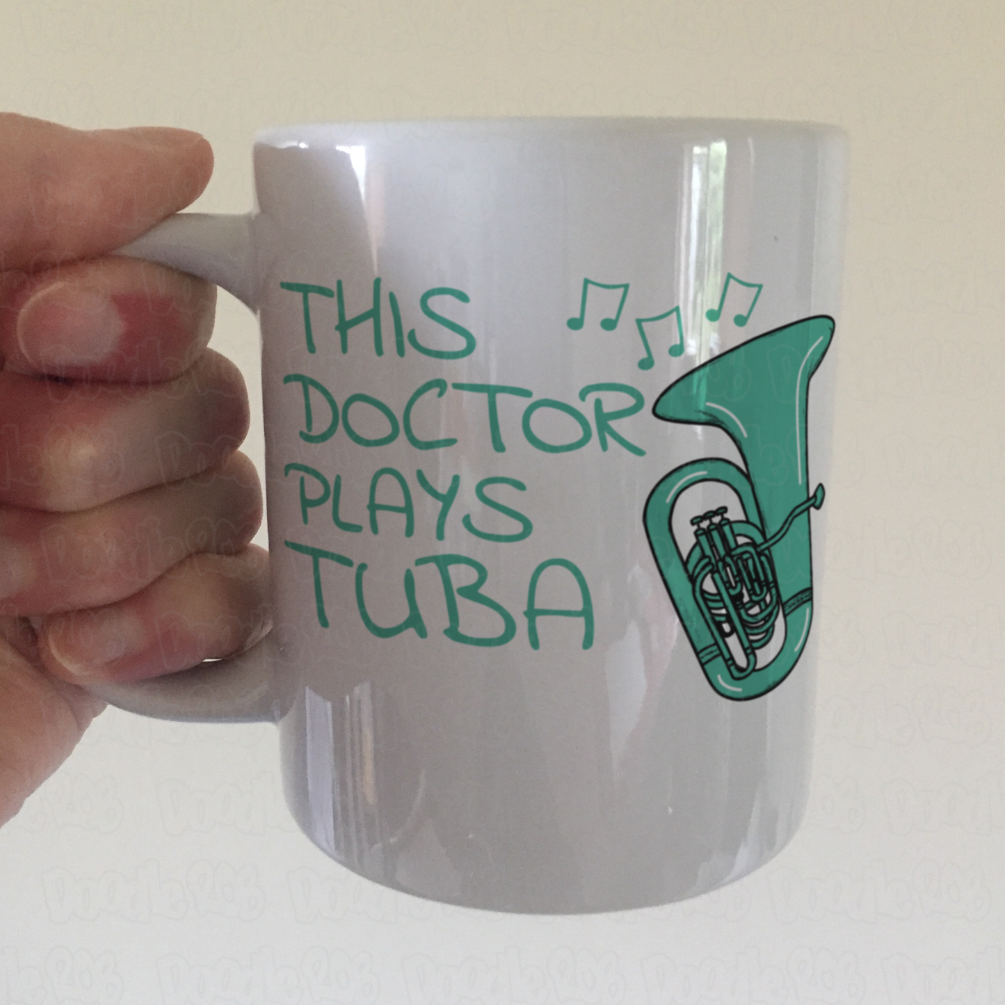 Doctor Tuba Mug - This Doctor Plays Tuba - Tubaist Gift For Doctor - Brass Musician Gift
