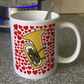 Tuba With Hearts Mug - Gift For Tubaist - Tuba Teacher Mug - Brass Musician Valentines Anniversary Gift