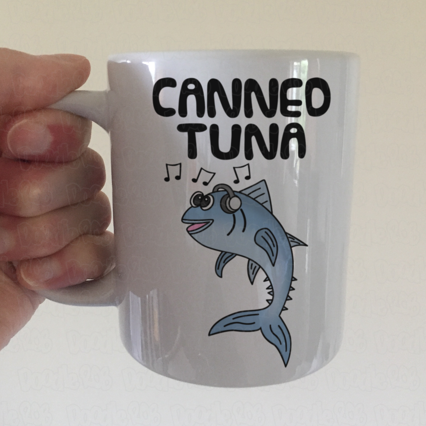 Fish Sound Engineer Mug - Canned Tuna - Funny Sound Guy Mug - Gift For Musician