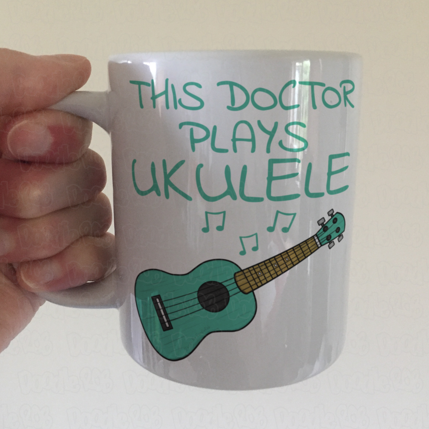 Doctor Ukulele Mug - This Doctor Plays Ukulele - Ukulelist Gift For Doctor