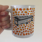 Autumn Vibraphone Mug (Leaves) - Gift For Percussionist - Musician Gift For Fall or Thanksgiving
