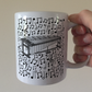 Vibraphone Musical Notes Mug - Gift For Percussionist - Percussion Teacher Mug - Orchestral Musician Gift