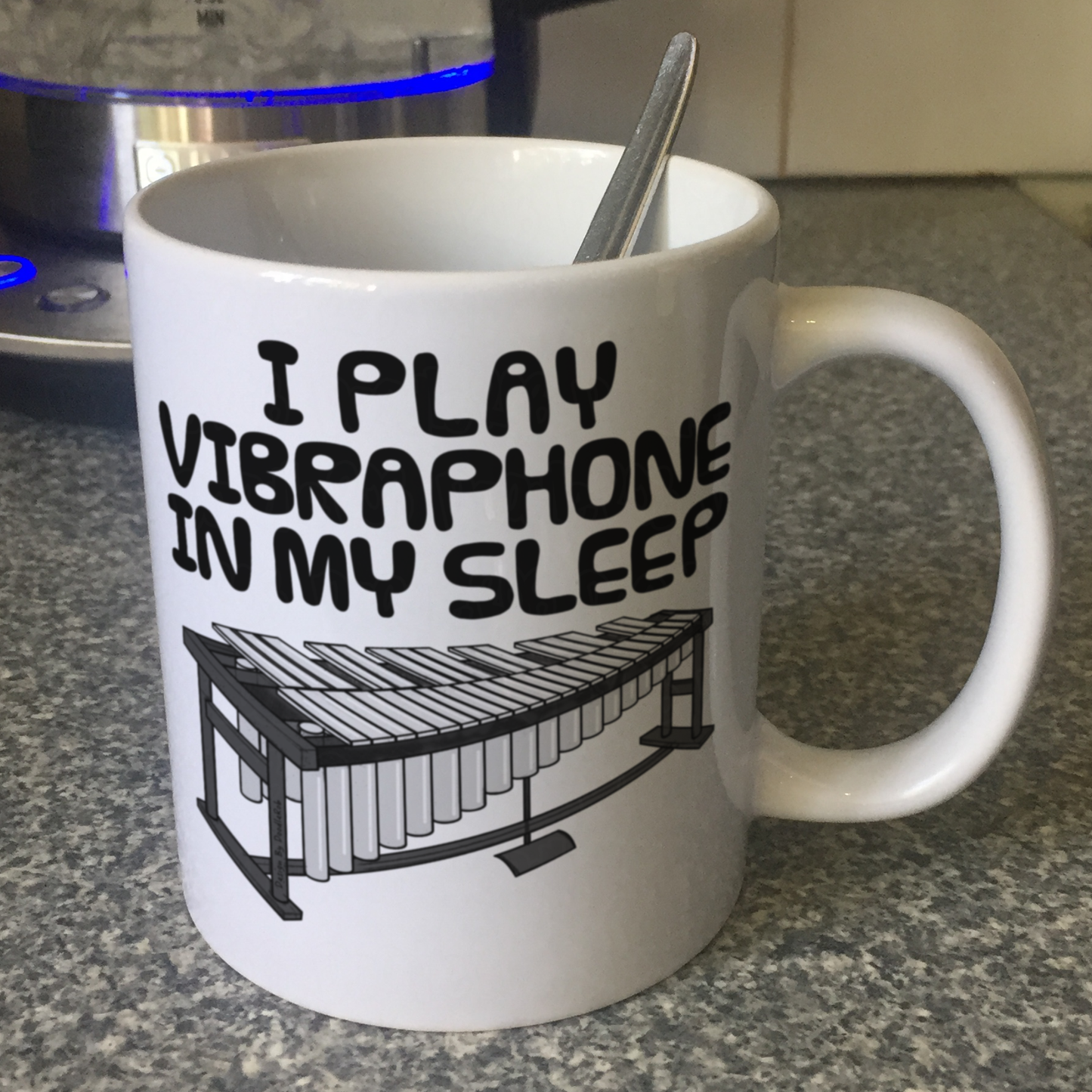 Funny Vibraphone Mug - I Play Vibraphone In My Sleep - Percussionist Musician Gift