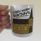 Church Vicar Mug - I Only Work Sundays - Funny Christian Gift - Church Minister Mug