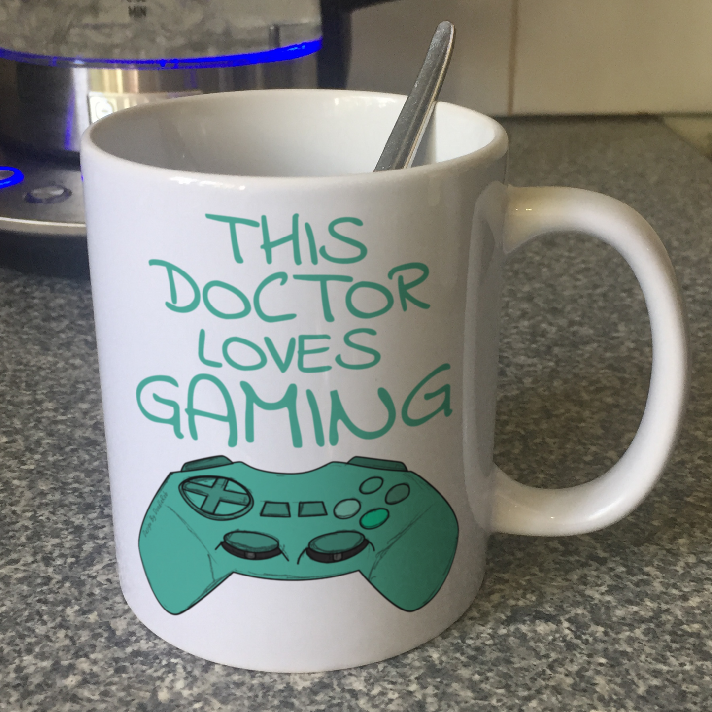 Doctor Gamer Mug - This Doctor Loves Gaming - Video Gamer Gift For Doctor