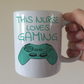 Nurse Gamer Mug - This Nurse Loves Gaming - Video Gamer Gift For Nurse