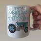Grandad Tractor Mug - This Grandad Loves Tractors - Father's Day Gift For Farmer