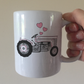 Vintage Tractor Wedding Mug - Gift For Farmer