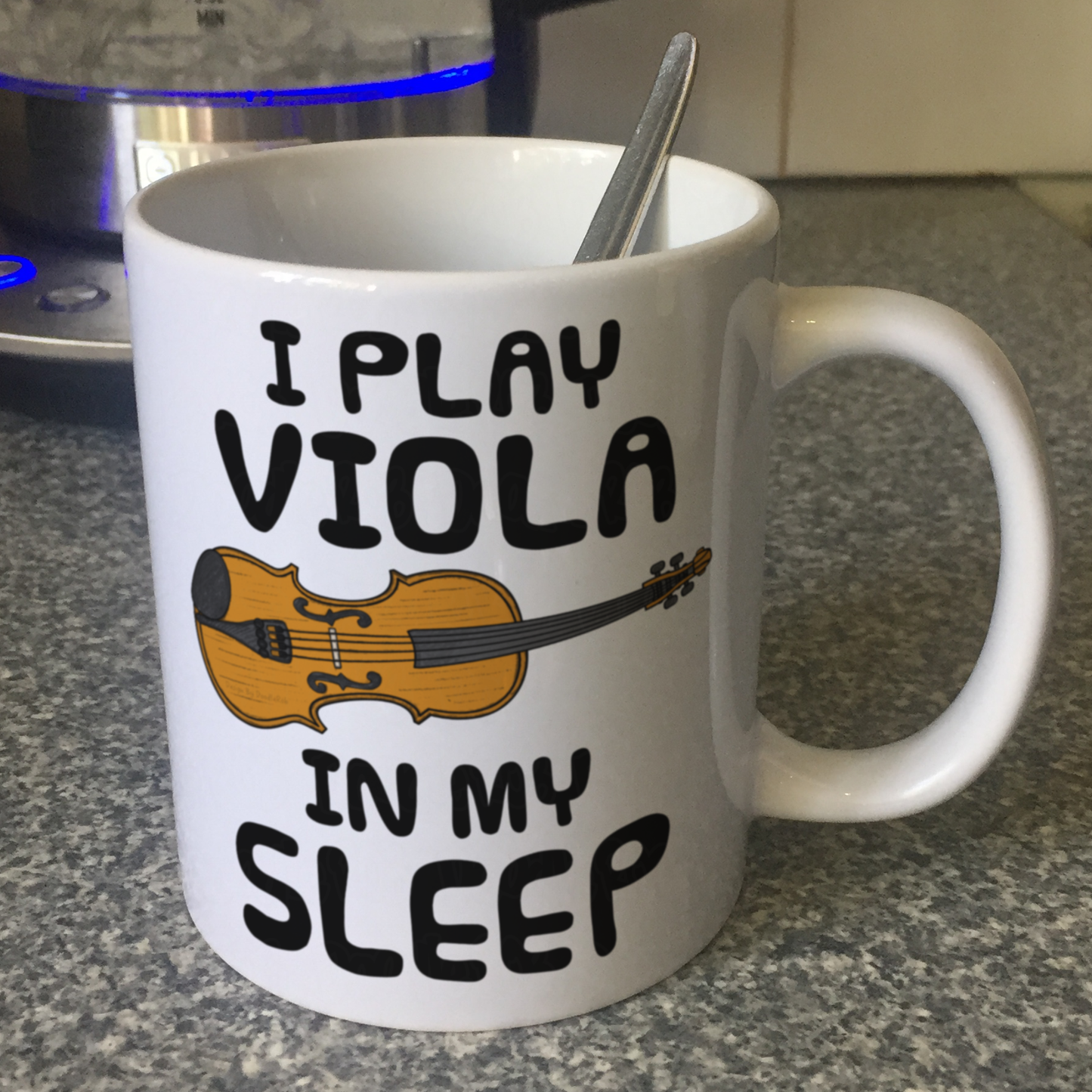 Funny Viola Mug -  I Play Viola In My Sleep - Violist Musician Gift