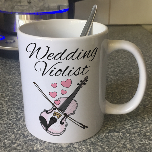 Viola Wedding Mug -  Violist Musician Gift