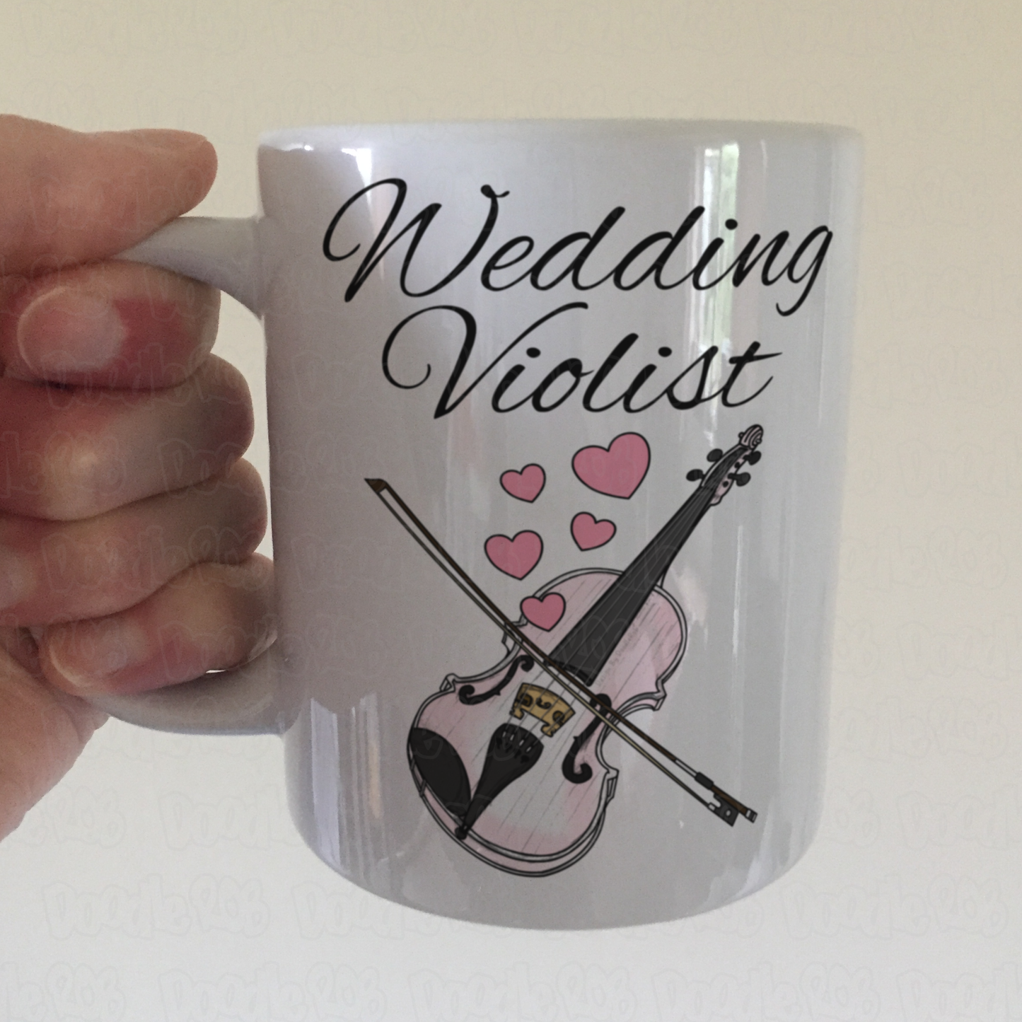 Viola Wedding Mug -  Violist Musician Gift