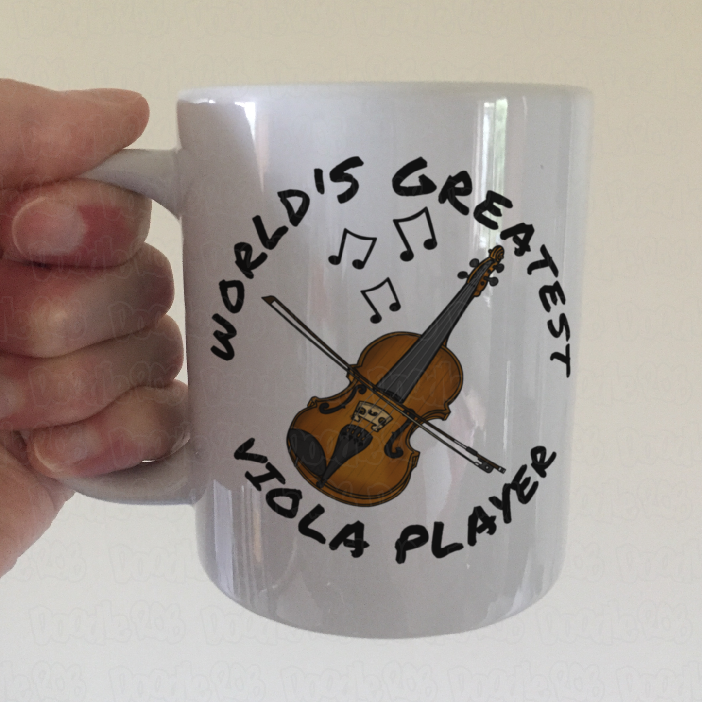 Viola Mug - World's Greatest Viola Player - String Teacher Gift