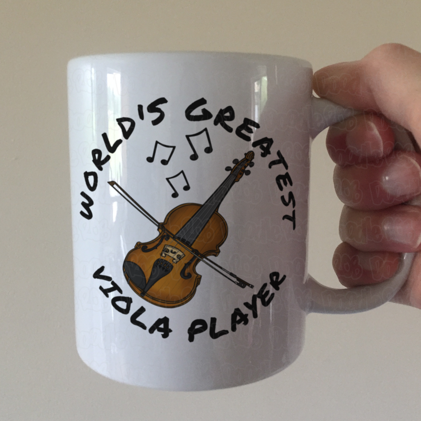 Viola Mug - World's Greatest Viola Player - String Teacher Gift