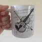 Violin Music Notation Mug - Violinist Mug - String Musician Gift
